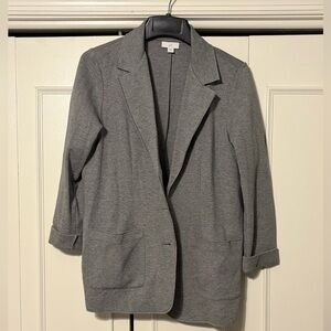 J. Jill Charcoal Blazer